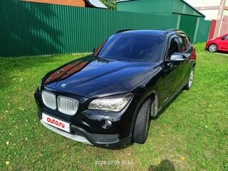 2013 BMW X1 20i I (E84) Рестайлинг, чёрный, 1395000 рублей, вид 3