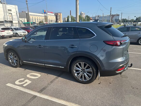 2021 Mazda CX-9 II Рестайлинг, серый - вид 6