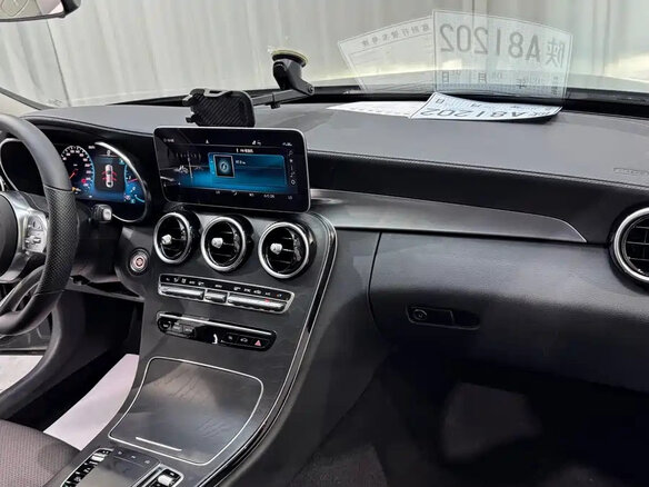 2021 Mercedes-Benz C-Класс 200 L IV (W205) Рестайлинг, чёрный - вид 10