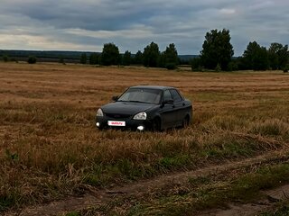 2009 Lada (ВАЗ) Priora I, чёрный, 209000 рублей, вид 1