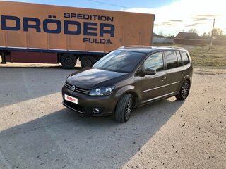 2012 Volkswagen Touran I Рестайлинг 2, коричневый, 1250000 рублей, вид 2