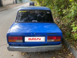 1999 Lada (ВАЗ) 2107, синий, 90000 рублей, вид 3