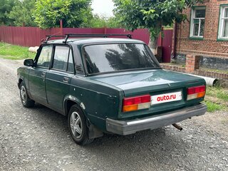 1999 Lada (ВАЗ) 2107, зелёный, 65000 рублей, вид 5
