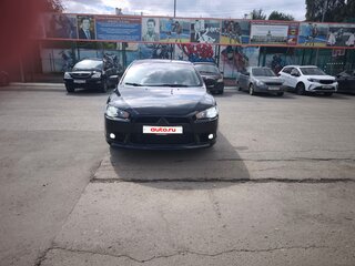 2012 Mitsubishi Lancer X Рестайлинг, чёрный, 770000 рублей, вид 2