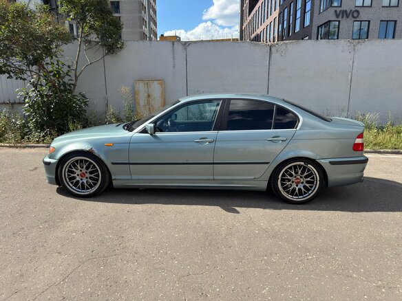 2001 BMW 3 серии 320i IV (E46) Рестайлинг, зелёный - вид 7
