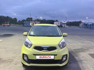 2014 Kia Picanto II, зелёный, 915000 рублей, вид 2