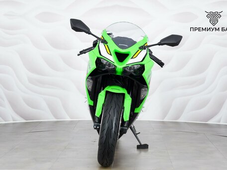 2025 Kawasaki ZX-6R Ninja, зелёный, 1499000 рублей, вид 4