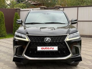 2019 Lexus LX 570 III Рестайлинг 2, чёрный, 7600000 рублей, вид 3