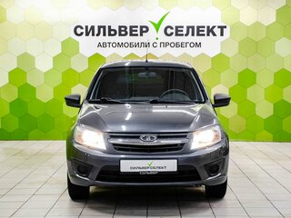 2017 Lada (ВАЗ) Granta I, серый, 500000 рублей, вид 3