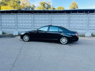 2008 Mercedes-Benz S-Класс 500 Long V (W221), чёрный, 890000 рублей, вид 3