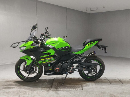 2019 Kawasaki Ninja 400, зелёный, 469000 рублей, вид 2