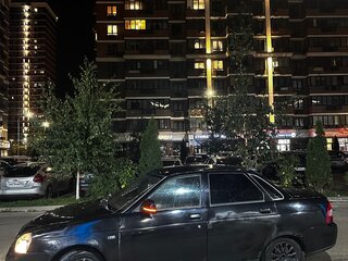 2007 Lada (ВАЗ) Priora I, чёрный, 220000 рублей, вид 4