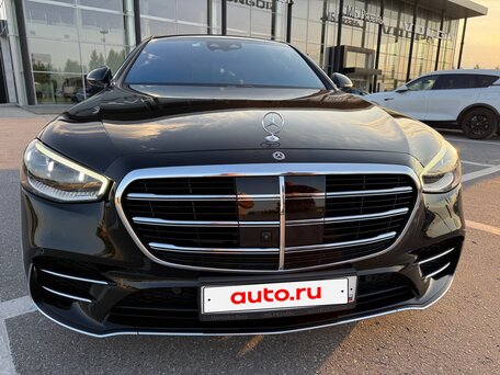 2021 Mercedes-Benz S-Класс 500 Long 4MATIC VII (W223), чёрный, 10300000 рублей, вид 3