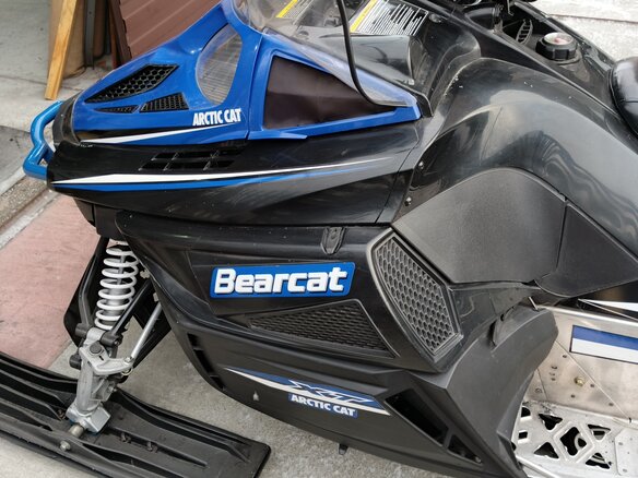 2011 Arctic Cat Bearcat, синий - вид 11