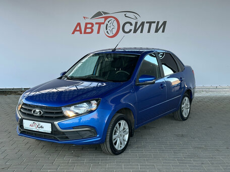 2022 Lada (ВАЗ) Granta I Рестайлинг, синий, 700000 рублей, вид 1