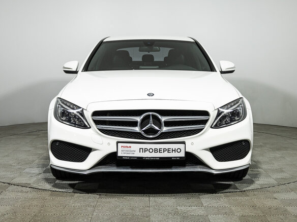 2014 Mercedes-Benz C-Класс 180 IV (W205), белый - вид 1