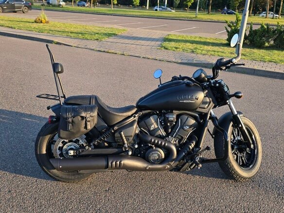 2024 Indian Scout, чёрный, 1693851 рублей
