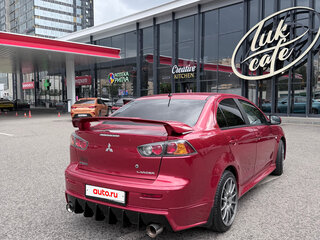 2013 Mitsubishi Lancer X Рестайлинг, красный, 1100000 рублей, вид 4