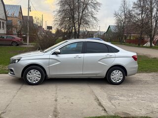 2017 Lada (ВАЗ) Vesta I, серебристый, 670000 рублей, вид 4