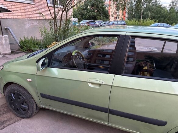 2006 Hyundai Getz I Рестайлинг, зелёный - вид 9