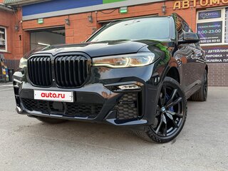 2019 BMW X7 M50d I (G07), чёрный, 7500000 рублей, вид 4