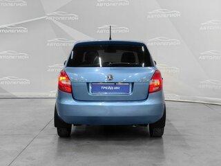 2013 Skoda Fabia II Рестайлинг, голубой, 685000 рублей, вид 4