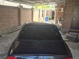 2006 Hyundai Sonata ТагАЗ IV (EF) Рестайлинг, чёрный, 650000 рублей, вид 3