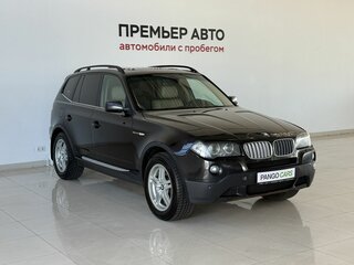2008 BMW X3 30i I (E83) Рестайлинг, чёрный, 675000 рублей, вид 3
