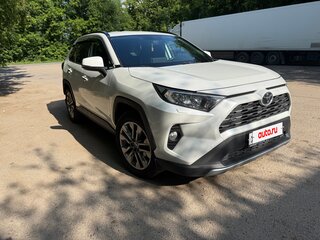2019 Toyota RAV4 V (XA50), белый, 3200000 рублей, вид 4