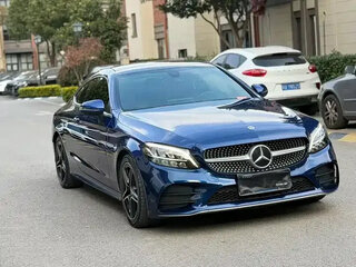 2021 Mercedes-Benz C-Класс 200 IV (W205) Рестайлинг, синий, 2250002 рублей, вид 2