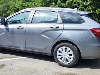2019 Lada (ВАЗ) Vesta SW I, серый, 1020000 рублей, вид 5