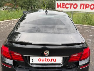 2013 BMW 5 серии 520i VI (F10/F11/F07), чёрный, 1800000 рублей, вид 5