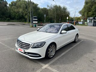 2014 Mercedes-Benz S-Класс 500 Long VI (W222, C217), белый, 2350000 рублей, вид 1