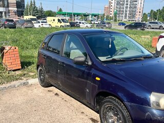 2008 Lada (ВАЗ) Kalina I, синий, 155000 рублей, вид 2