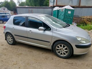 2002 Peugeot 307 I, серебристый, 300000 рублей, вид 4