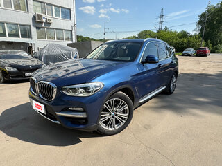 2019 BMW X3 30d xDrive III (G01), синий, 4100000 рублей, вид 2