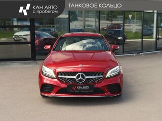 2018 Mercedes-Benz C-Класс 180 IV (W205) Рестайлинг, красный, 2990000 рублей, вид 2