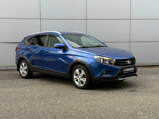 2021 Lada (ВАЗ) Vesta SW Cross I, синий, 1129000 рублей, вид 4
