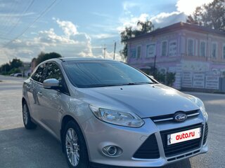 2012 Ford Focus III, серебристый, 630000 рублей, вид 3