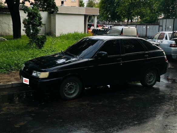 2008 Lada (ВАЗ) 2112, чёрный