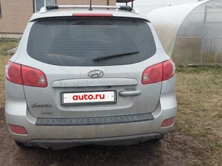 2008 Hyundai Santa Fe II, серый, 649999 рублей, вид 3