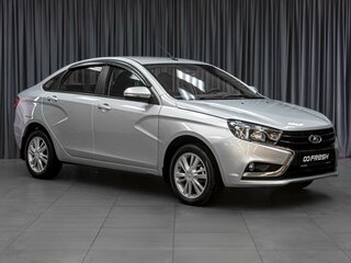 2018 Lada (ВАЗ) Vesta I, серебристый, 919000 рублей, вид 1