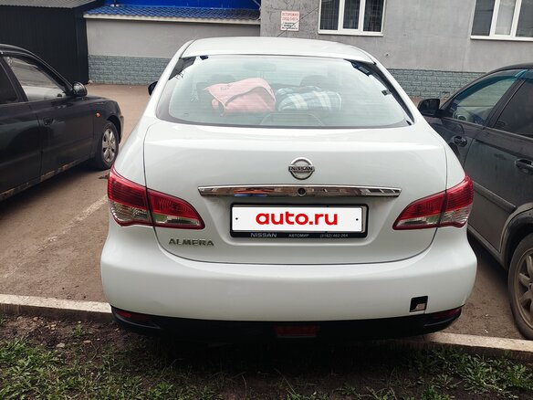 2017 Nissan Almera III (G15), белый, 700000 рублей - вид 3