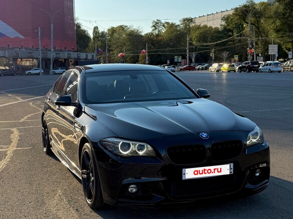 2013 BMW 5 серии 528i xDrive VI (F10/F11/F07) Рестайлинг, чёрный, 2320000 рублей - вид 2