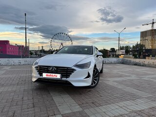 2021 Hyundai Sonata VIII (DN8), белый, 2730000 рублей, вид 2
