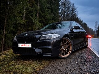 2013 BMW 5 серии 520i VI (F10/F11/F07), чёрный, 1999999 рублей, вид 2