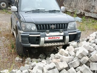 1998 Toyota Land Cruiser Prado 90 Series, чёрный, 950000 рублей, вид 3