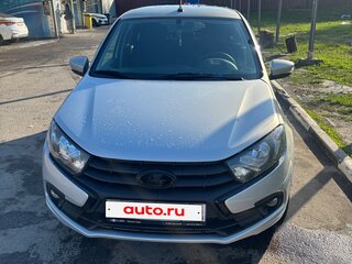 2019 Lada (ВАЗ) Granta I Рестайлинг, серебристый, 700000 рублей, вид 2