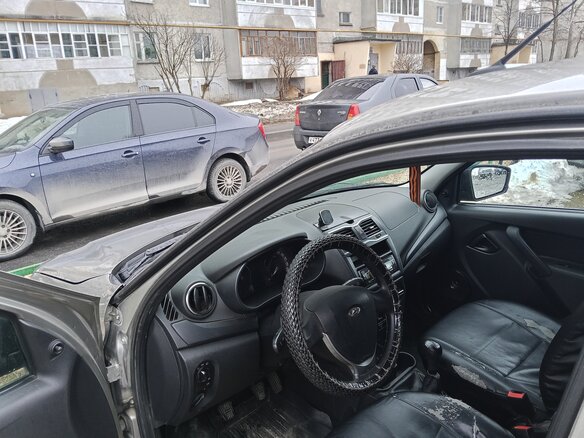 2019 Lada (ВАЗ) Granta I Рестайлинг, серебристый, 650000 рублей - вид 4