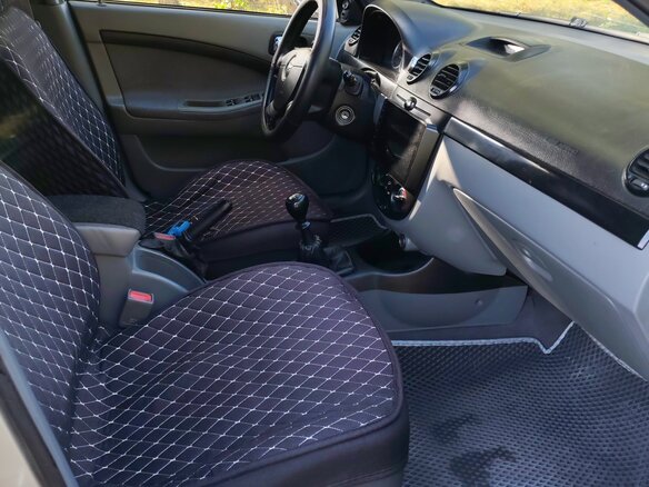 2007 Chevrolet Lacetti I, серебристый, 365000 рублей - вид 4